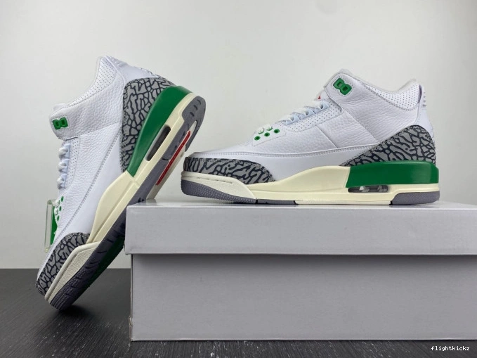 Green Jordan (W) 3 Lucky Retro CK9246-136 1202